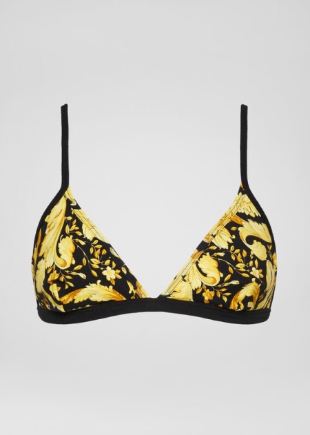 Sutien Versace Versace Barocco Print Triangle Dama | NWYSCUP-50